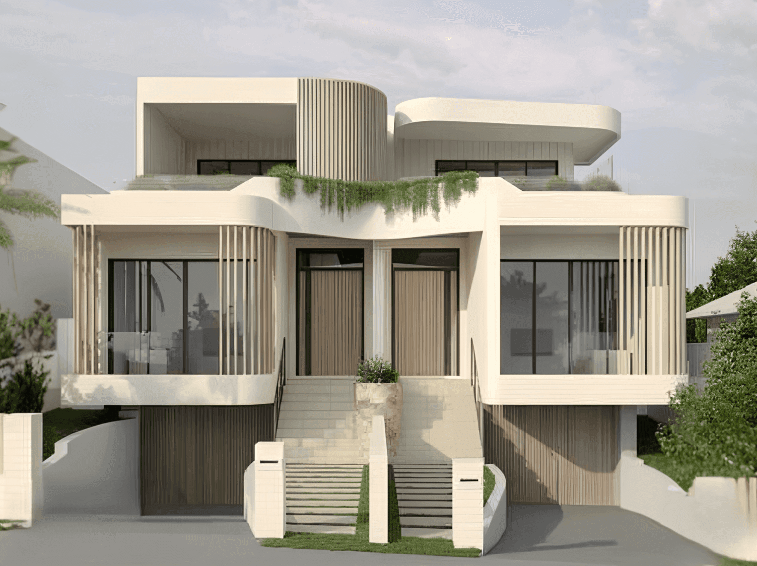 Premium duplex development