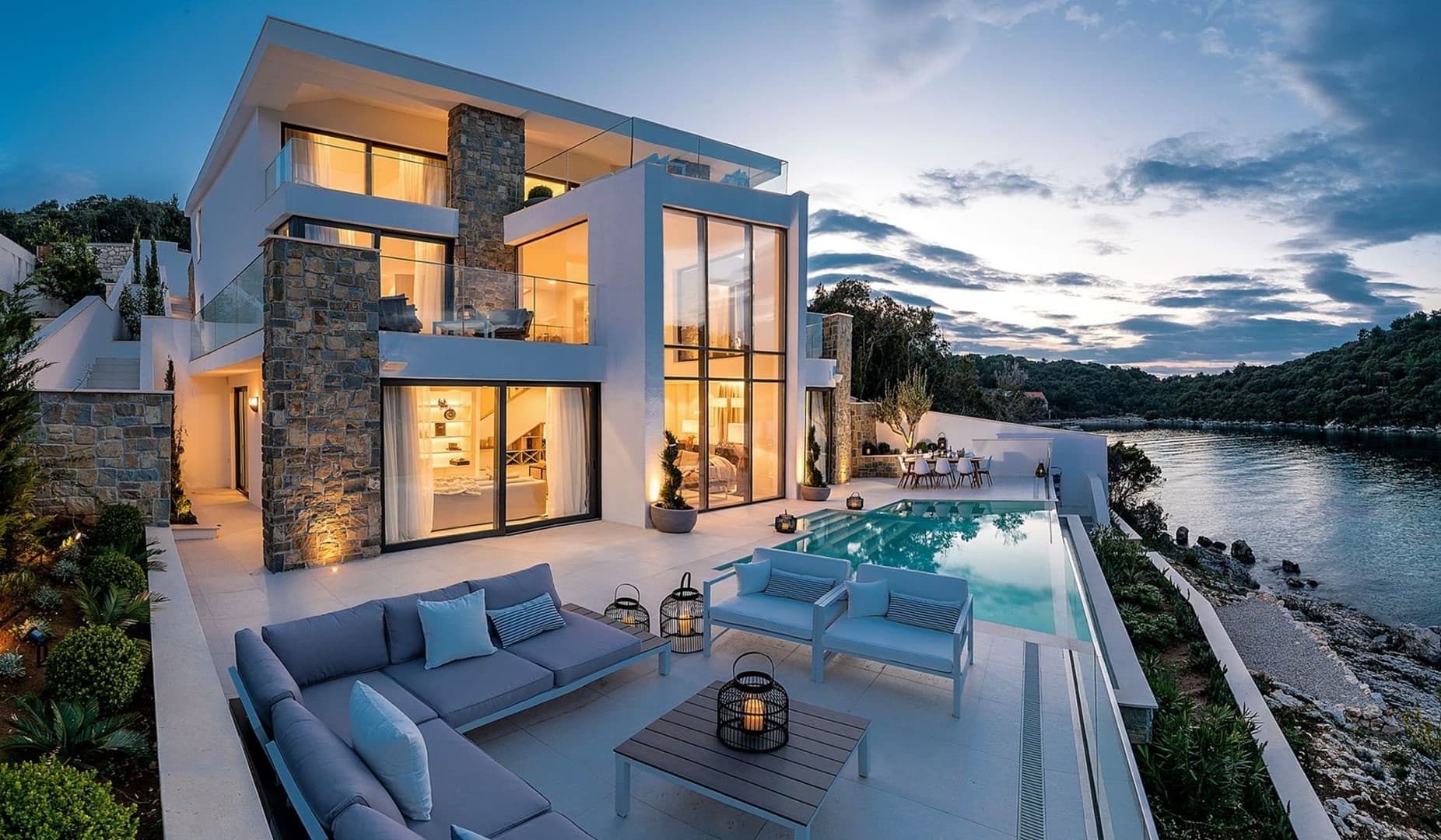 Luxury villa development